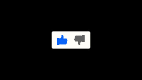 Like-icon-of-social-media.-Thumbs-up-animation-video-with-alpha-channel